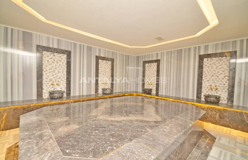 آپارتمان با منظره منحصر به فرد در پروژه با مفهوم هتل در آلانیا 16