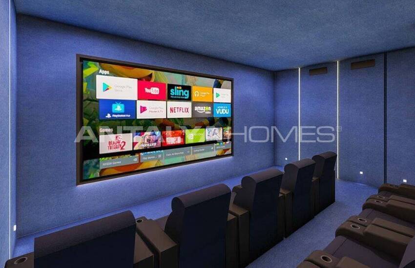 Flats with Unique Views in a Hotel Concept Project in Alanya 1