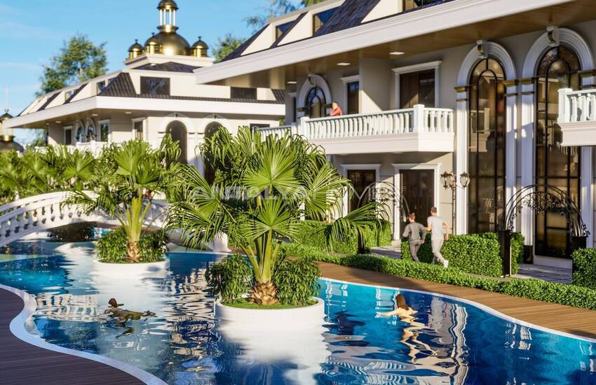 Alanya İncekum'da Eşsiz Tasarımlı Satılık Sıfır Daireler 29