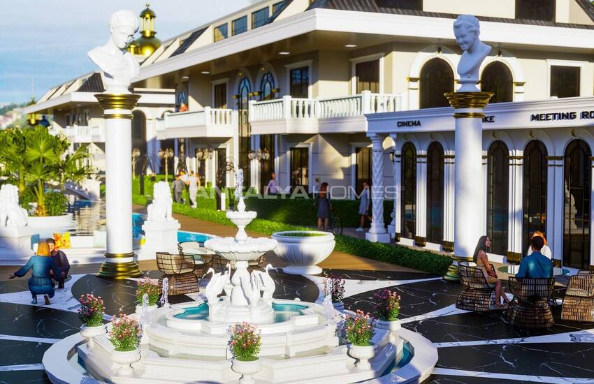 Alanya İncekum'da Eşsiz Tasarımlı Satılık Sıfır Daireler 28