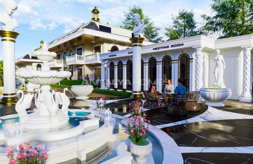 Alanya İncekum'da Eşsiz Tasarımlı Satılık Sıfır Daireler 22