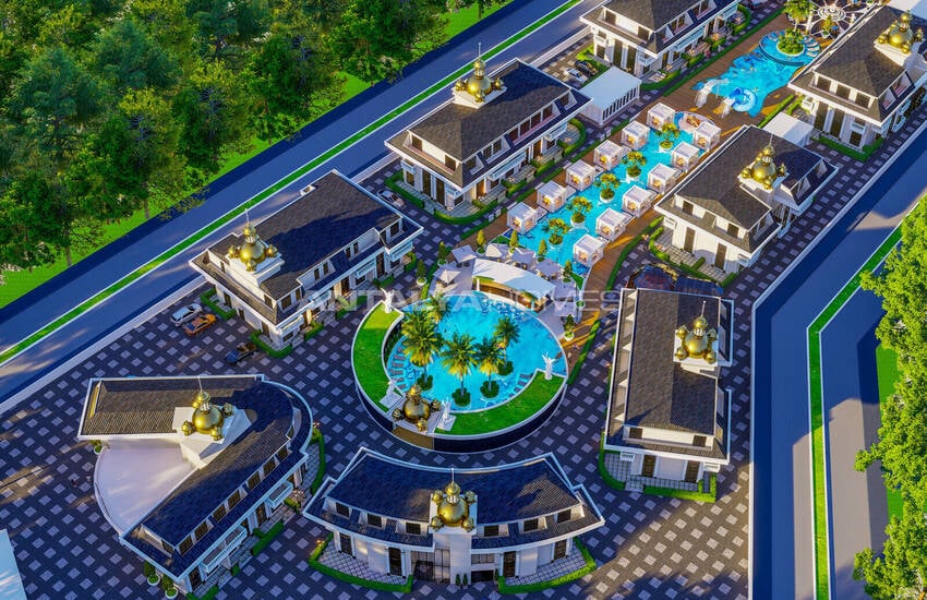 Alanya İncekum'da Eşsiz Tasarımlı Satılık Sıfır Daireler 9