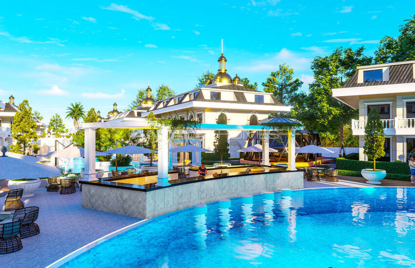 Alanya İncekum'da Eşsiz Tasarımlı Satılık Sıfır Daireler 11