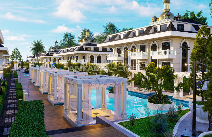 Alanya İncekum'da Eşsiz Tasarımlı Satılık Sıfır Daireler 16