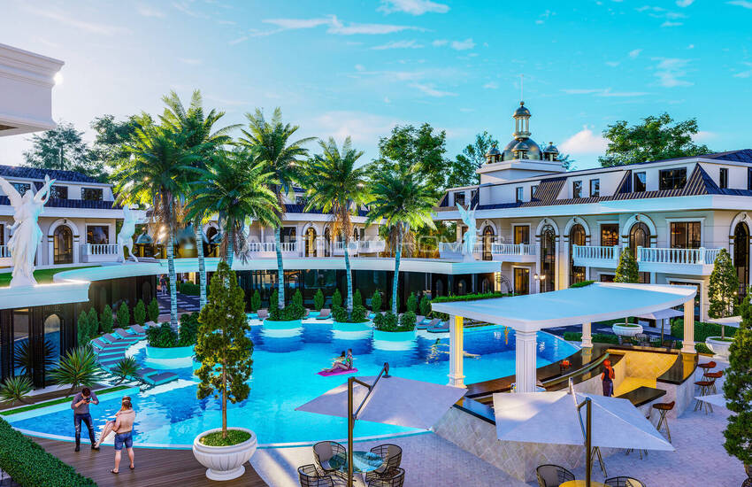 Nouvelle Appartements Avec Un Design Unique À Alanya Incekum 5