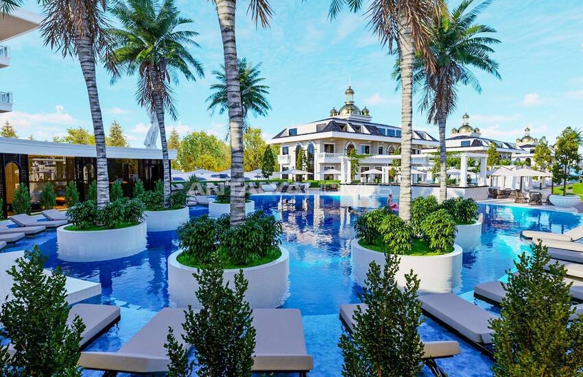 Alanya İncekum'da Eşsiz Tasarımlı Satılık Sıfır Daireler 25