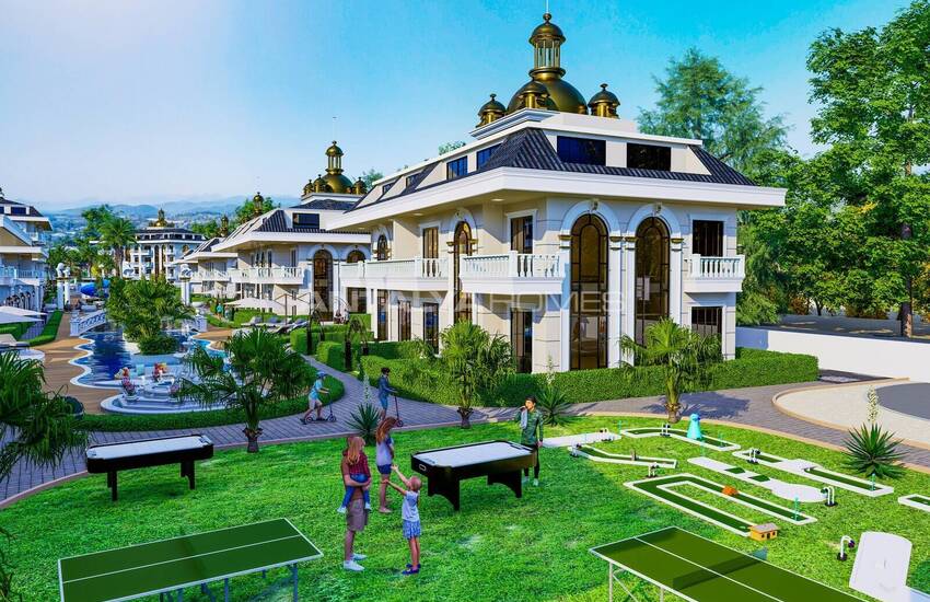 Alanya İncekum'da Eşsiz Tasarımlı Satılık Sıfır Daireler 24