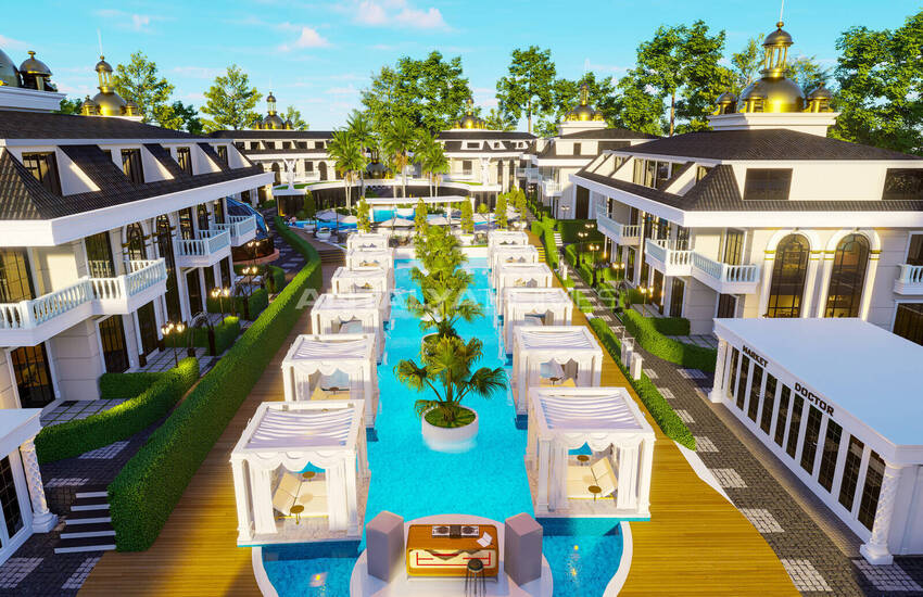 Alanya İncekum'da Eşsiz Tasarımlı Satılık Sıfır Daireler 1