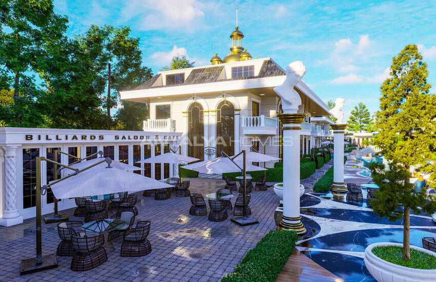 Alanya İncekum'da Eşsiz Tasarımlı Satılık Sıfır Daireler 14