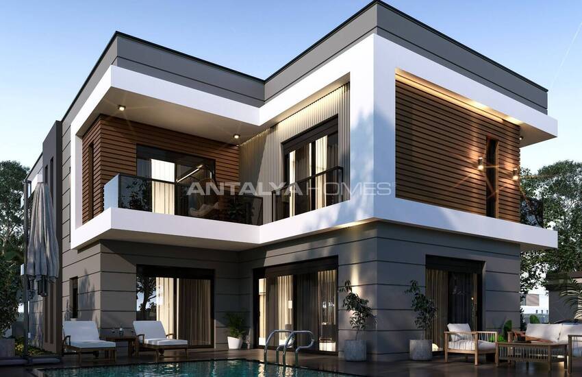 Antalya Döşemealtı'nda 5 Yatak Odalı ve Havuzlu Müstakil Villa 3