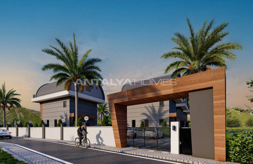 Chic Detached Houses 350 M From the Sea in Payallar Alanya 5