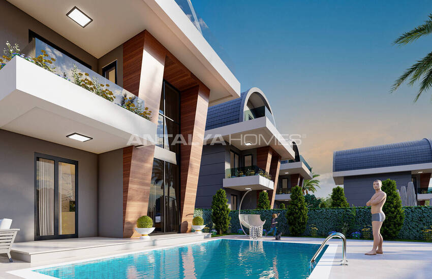 Chic Detached Houses 350 M From the Sea in Payallar Alanya 7