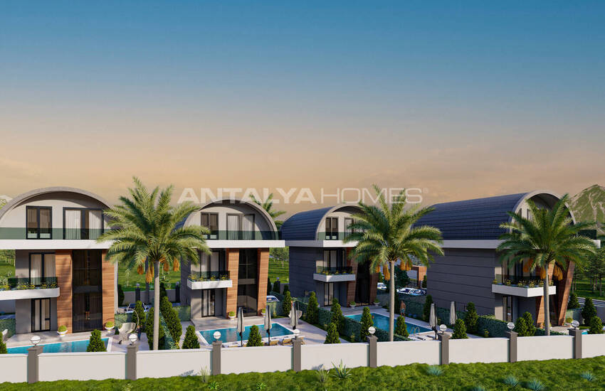 Chic Detached Houses 350 M From the Sea in Payallar Alanya 4