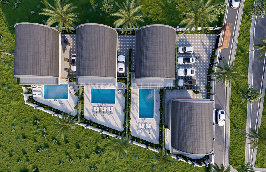 Chic Detached Houses 350 M From the Sea in Payallar Alanya 2