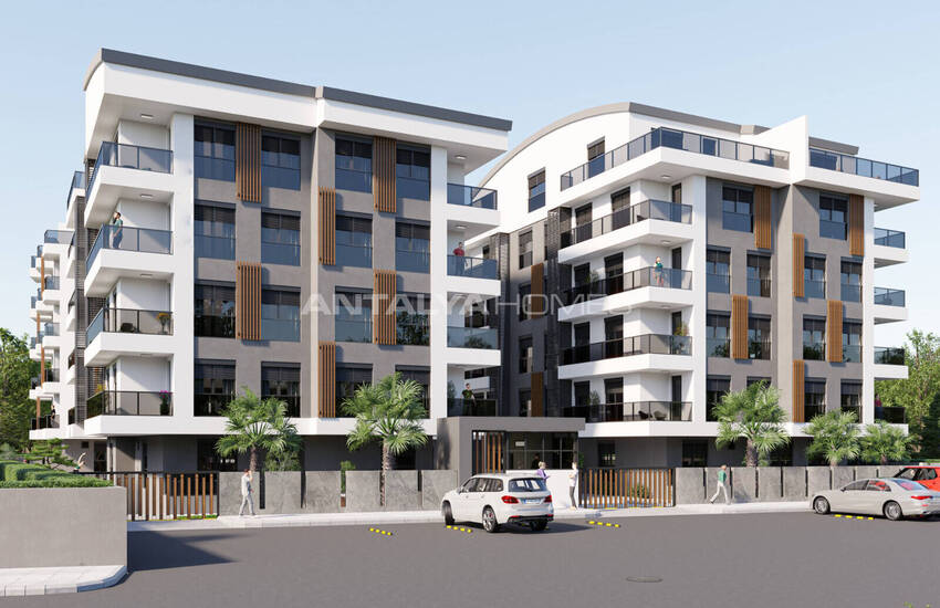 Real Estate at Few Steps From Beach in Antalya Muratpasa