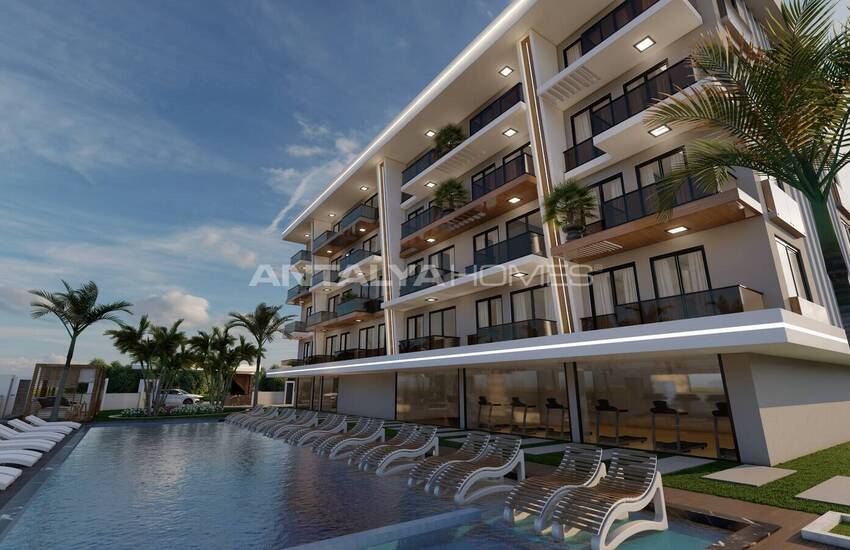 Apartments with Nature View in Complex in Alanya Oba 1