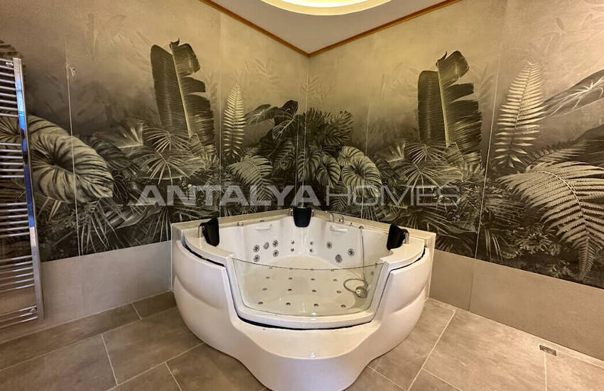 Maison Individuelle Élégante Avec Piscine Privée À Alanya Tepe 11