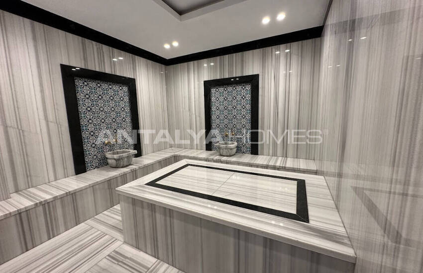 Maison Individuelle Élégante Avec Piscine Privée À Alanya Tepe 19