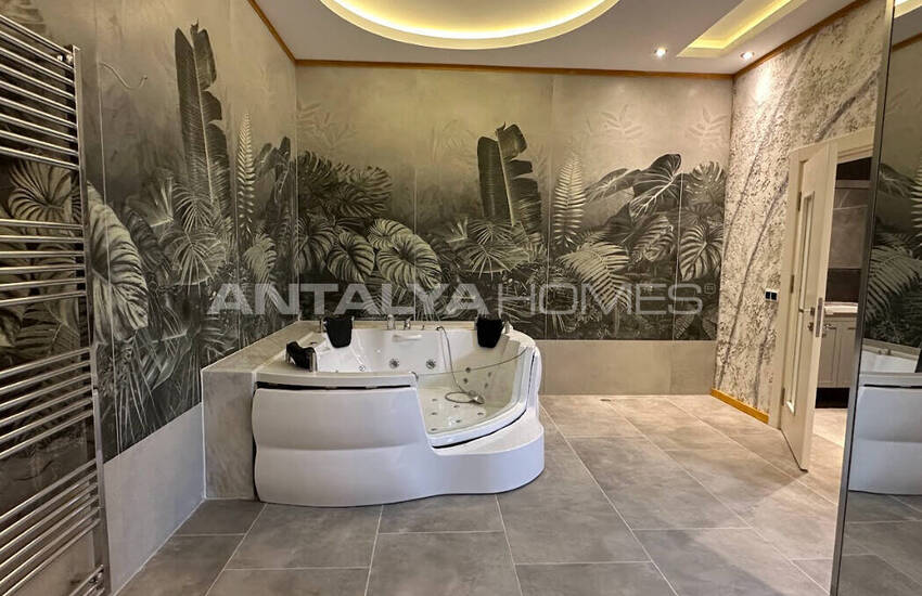 Maison Individuelle Élégante Avec Piscine Privée À Alanya Tepe 16