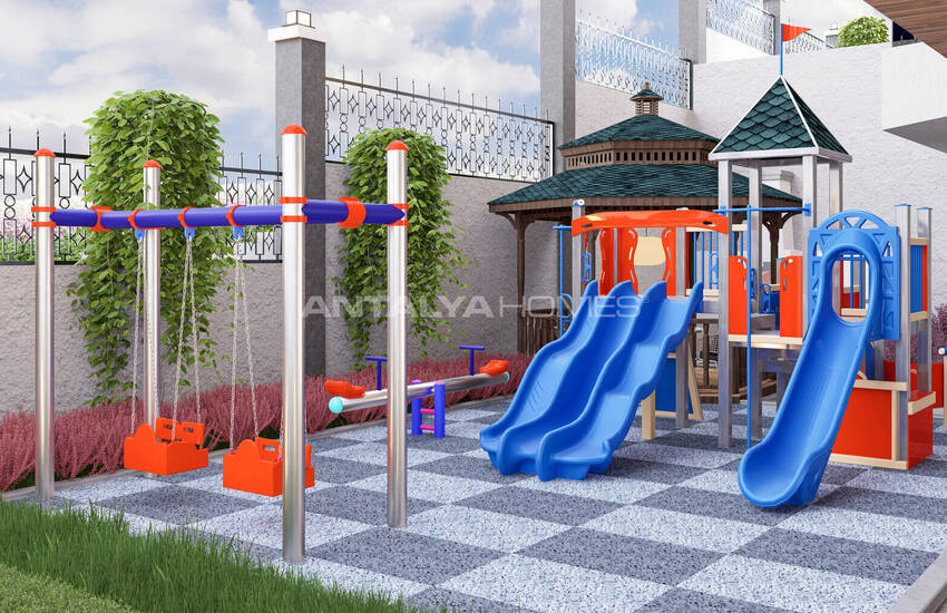 Alanya Avsallar'da Havuzlu Sitede Deniz Manzaralı Daireler 11