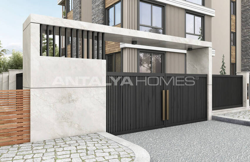 Flats in Complex with Pool and Nature View in Alanya Oba 10