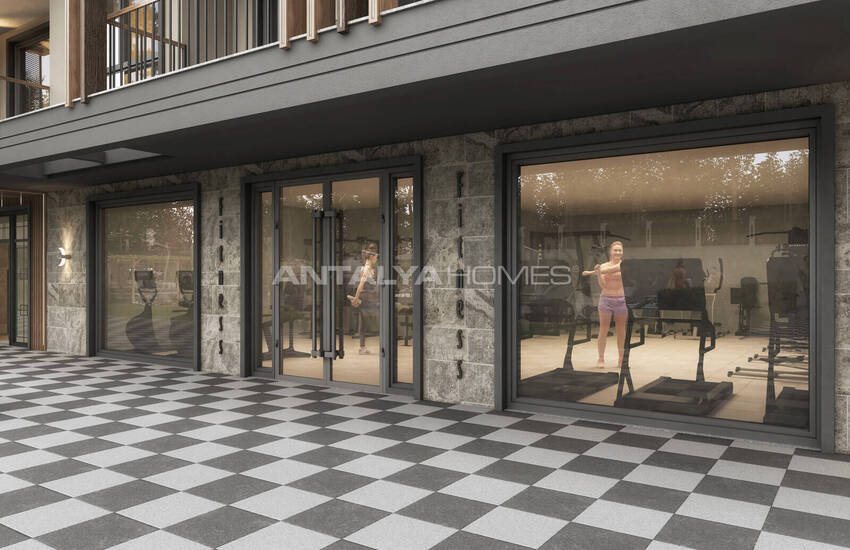 Flats in Complex with Pool and Nature View in Alanya Oba 11