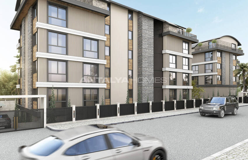 Flats in Complex with Pool and Nature View in Alanya Oba 4