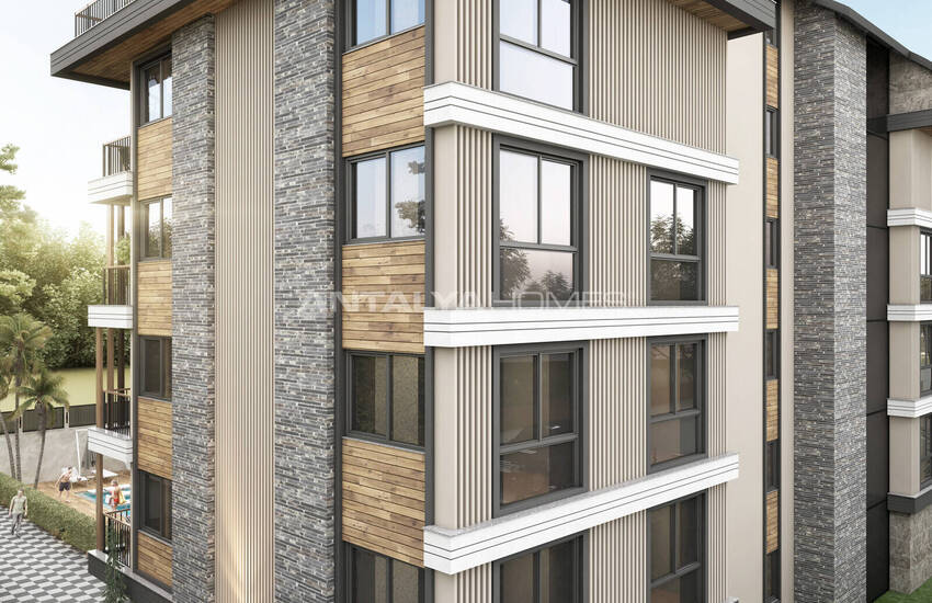 Flats in Complex with Pool and Nature View in Alanya Oba 7