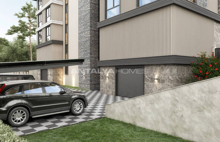 Flats in Complex with Pool and Nature View in Alanya Oba 15