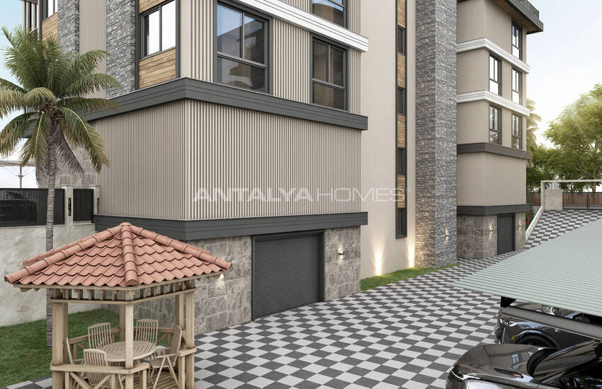 Flats in Complex with Pool and Nature View in Alanya Oba 14
