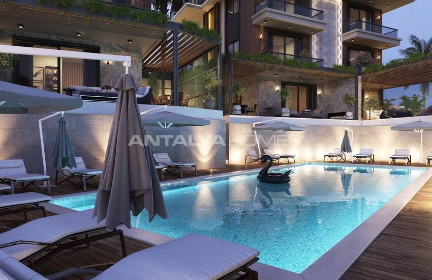 Spacious Duplex Properties with Sea and City Views in Alanya 13