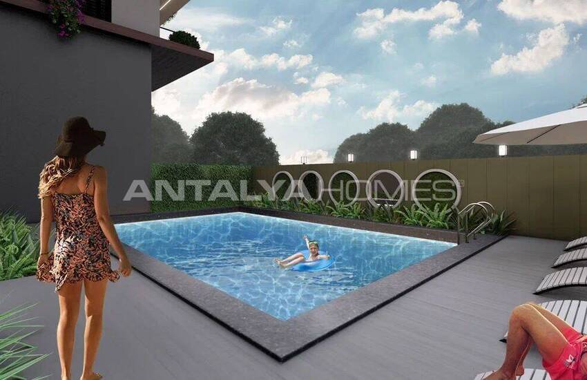 Immobilier Avec De Riches Commodités Communales À Alanya Mahmutlar 3