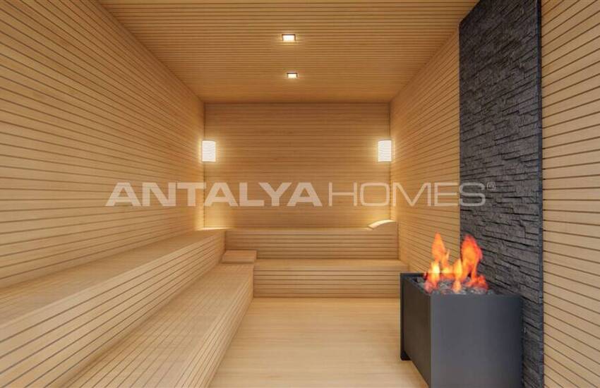 Alanya Mahmutlar'da Zengin Ortak Olanaklı Sitede Daireler 8