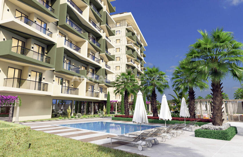 Квартиры в Проекте Рядом с Морем в Алании Демирташ 16