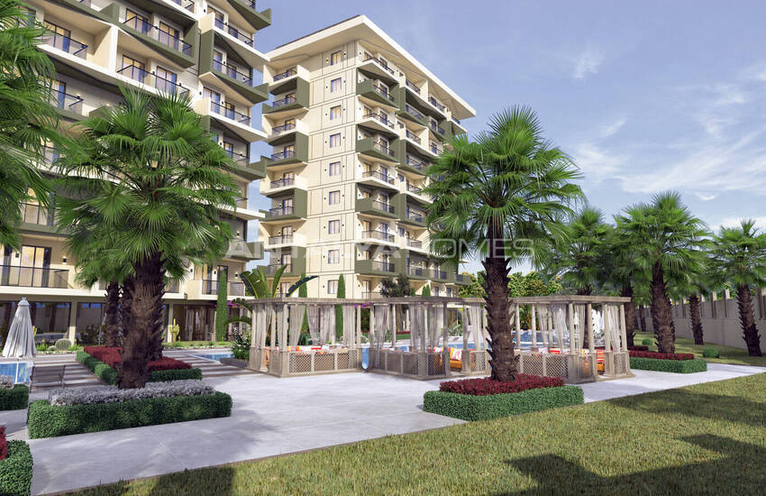 Квартиры в Проекте Рядом с Морем в Алании Демирташ 10