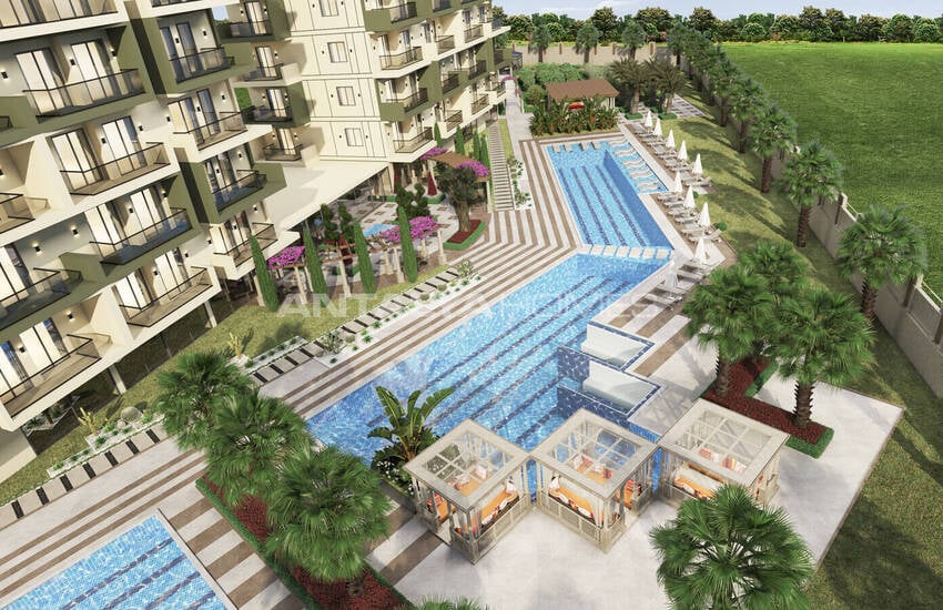 Квартиры в Проекте Рядом с Морем в Алании Демирташ 2