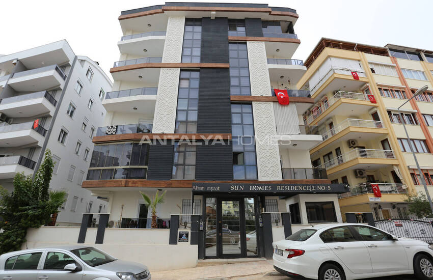 Property in Complex with Pool Near Sea in Antalya Muratpasa 1
