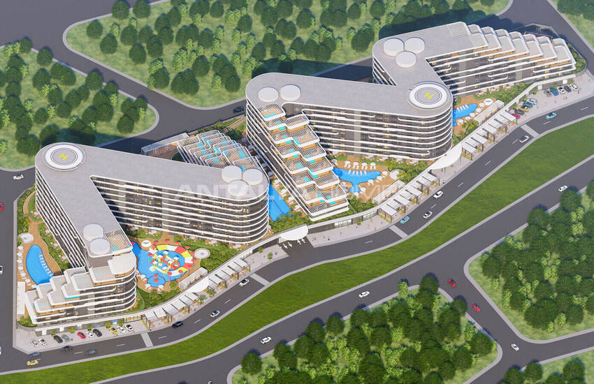 Apartments with Advantageous Payment Terms in Antalya Altintas