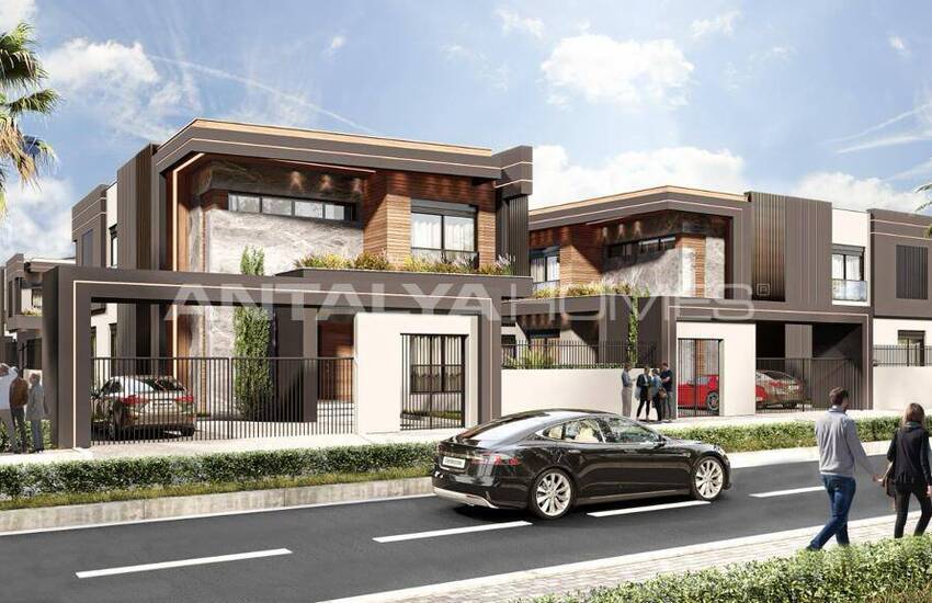 Houses with Spacious High Ceiling Design in Antalya Dosemealti 5