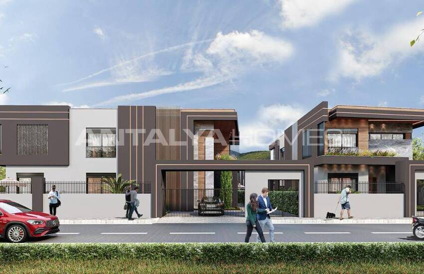 Houses with Spacious High Ceiling Design in Antalya Dosemealti 6