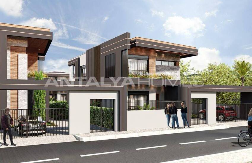 Houses with Spacious High Ceiling Design in Antalya Dosemealti 3