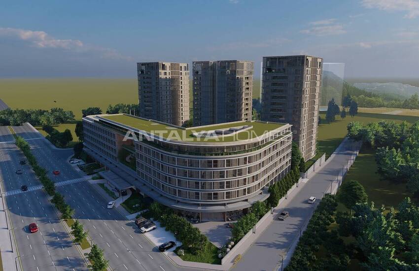Real Estate in Project with Hotel Room Concept in Antalya Altintas