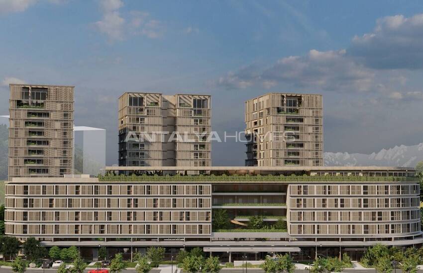 Real Estate in Project with Hotel Room Concept in Antalya Altintas 3