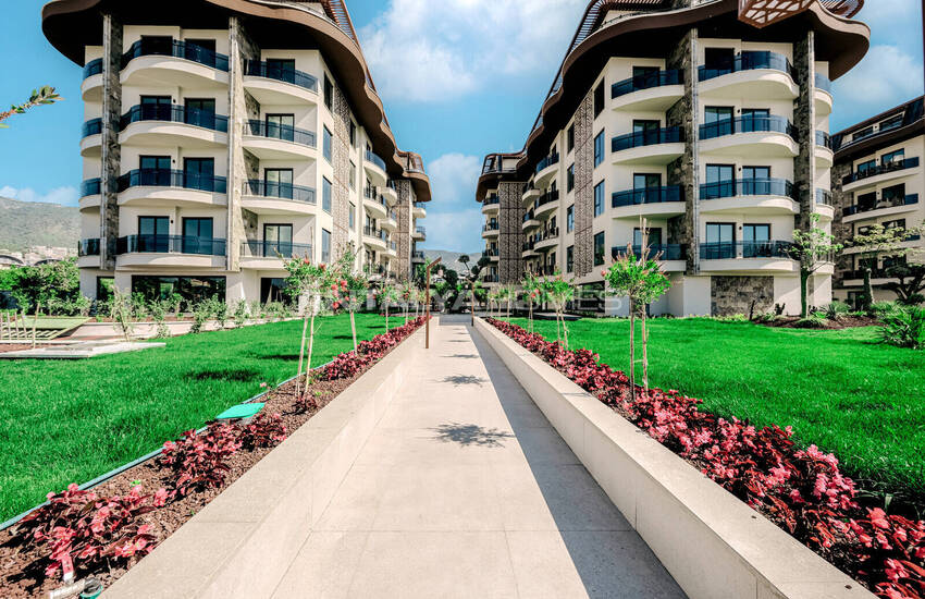 New Build Real Estate in Hotel Concept Complex in Alanya Oba 5