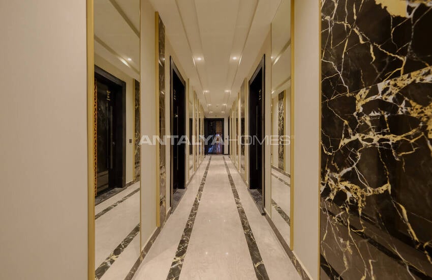 New Build Real Estate in Hotel Concept Complex in Alanya Oba 8