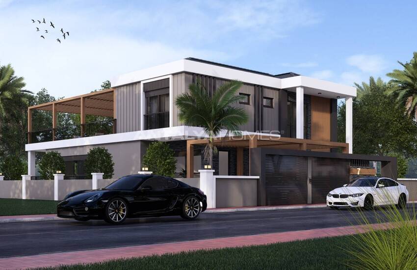 Antalya Döşemealtı'nda Dağ Manzaralı ve Özel Havuzlu Villa 4