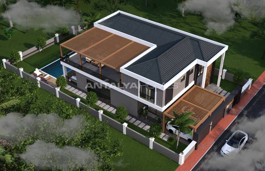 Antalya Döşemealtı'nda Dağ Manzaralı ve Özel Havuzlu Villa 2