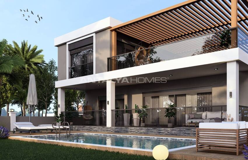 Antalya Döşemealtı'nda Dağ Manzaralı ve Özel Havuzlu Villa 1