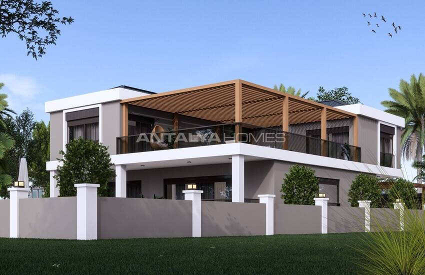 Antalya Döşemealtı'nda Dağ Manzaralı ve Özel Havuzlu Villa 7