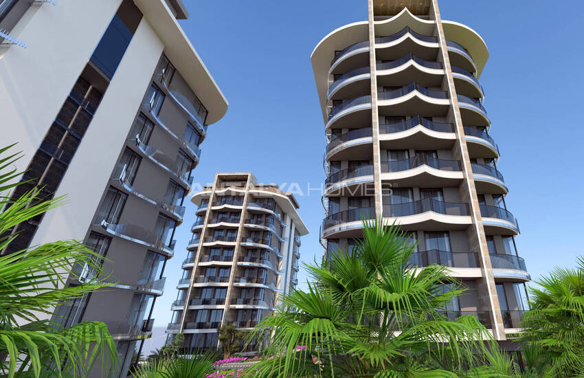 Nouvelle Propriétés Dans Un Complexe Complet À Alanya Tosmur 8